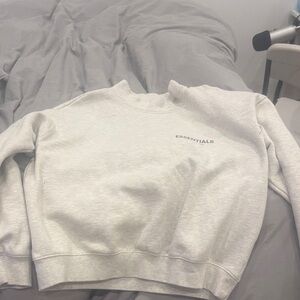 Essentials Light Gray Crewneck